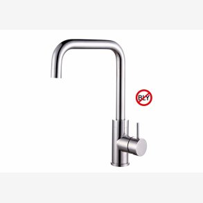 Blandingsbatteri, KN, kkken, U-tud, bly-nikkel og cadmiumfri, rustfristl, brstet