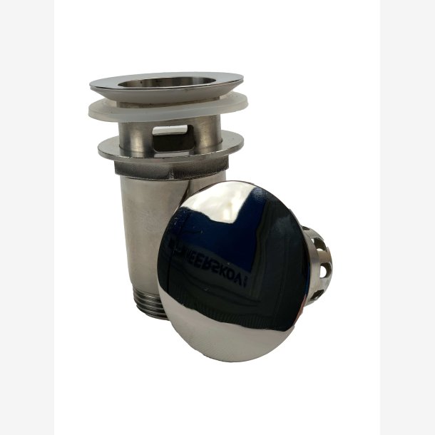 K. Neerskov bundventil, push-open, krom