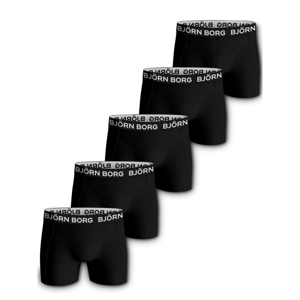 Bjørn Borg Boxer Solid 5-p Underwear