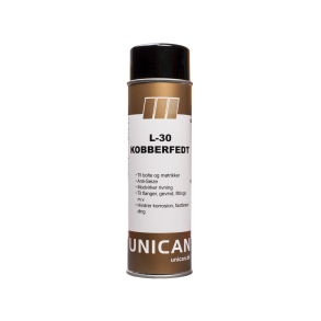Unican L-30 kobberfedt spray 500ml.